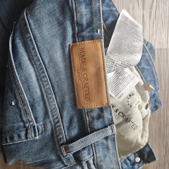 Levi's Made and Crafted Pins Skinny Jeans NWOT size 0/24 - Picture 2 of 7